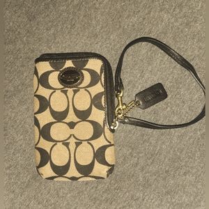 Coach wristlet